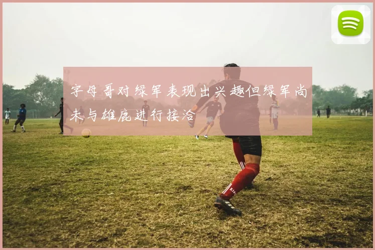 字母哥对绿军表现出兴趣但绿军尚未与雄鹿进行接洽